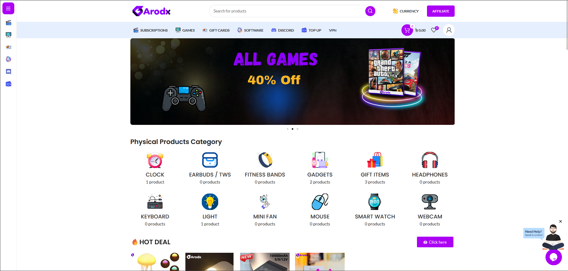 Modern E-commerce Platform