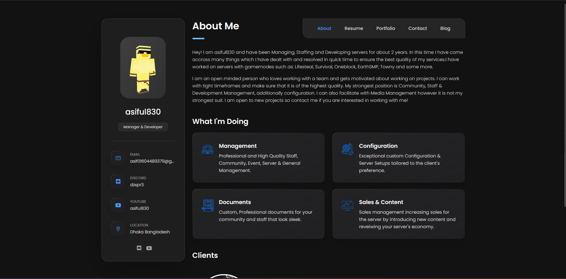 Corporate Business Website